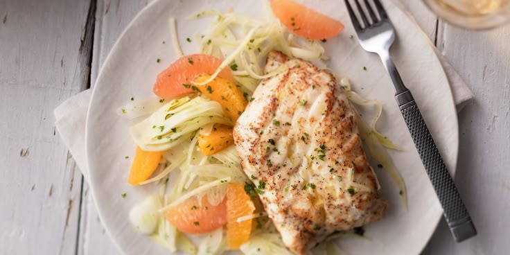 Florida Grouper with Citrus Salad